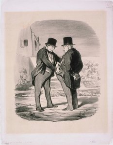 何でもいい-グリーン氏のボールを盗んだ 作： Honoré Daumier